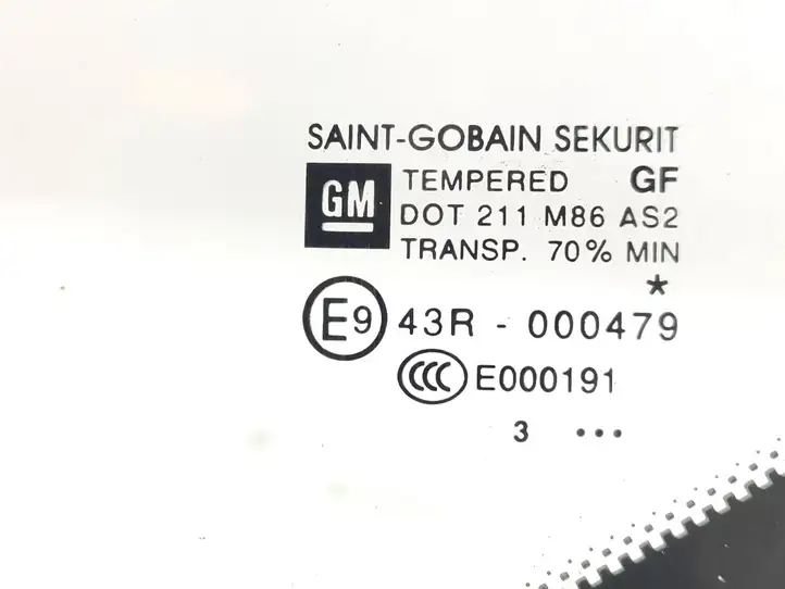 Opel Corsa E (2014 - 2019) 43R000479 Форточка двери — фото 3