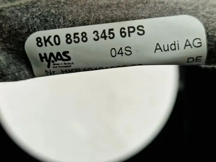 Audi A4 S4 B8 8K (2007 - 2011) 8K0858345 Обшивка рулевой колонки — фото 7
