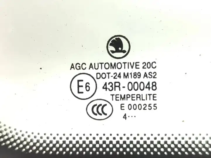 Skoda Yeti (5L) (2013 - 2018) 43R00048 Заднее боковое стекло — фото 3