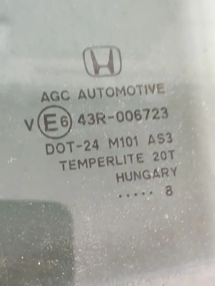 Honda CR-V (2006 - 2009) AS3 Стекло задней двери — фото 2