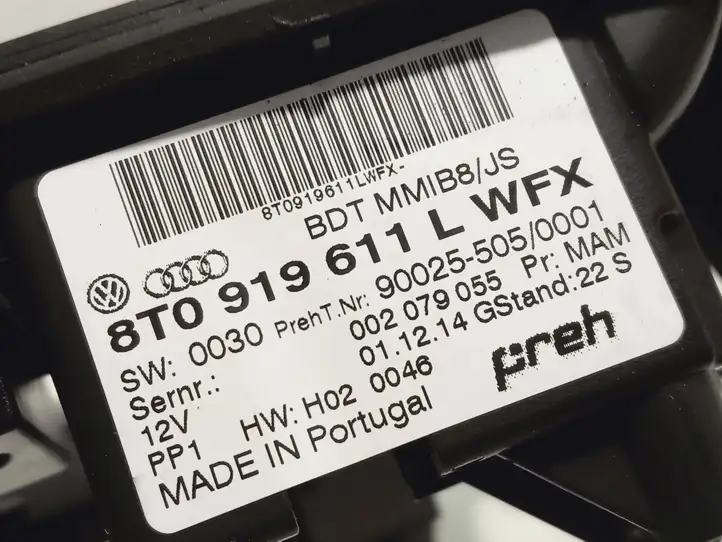 Audi A4 S4 B8 8K (2011 - 2015) 8T0919611L Контроллер мультимедийной системы — фото 6