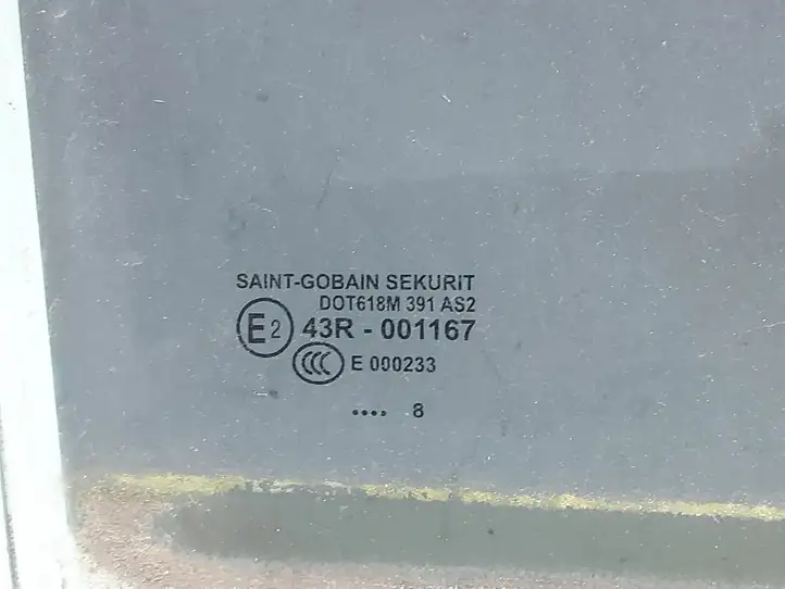 Volkswagen Touareg I (2002 - 2010) AS2 Стекло задней двери — фото 2