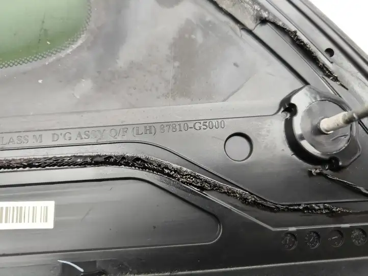 Kia Niro (2016 - ) 87810G5000 Заднее боковое стекло — фото 6