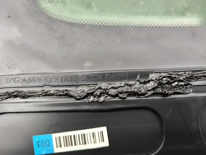Kia Niro (2016 - ) 87820G5000 Заднее боковое стекло — фото 6