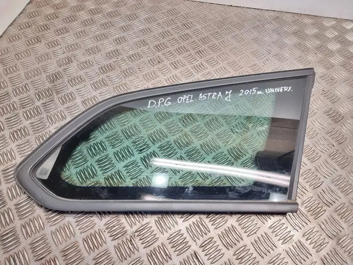 Opel Astra J (2012 - 2015) 43R001595 Заднее боковое стекло — фото 1