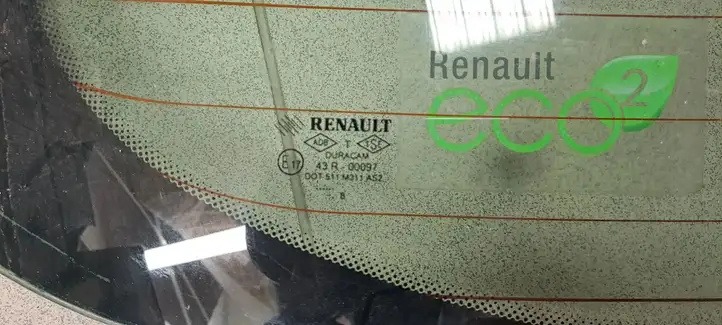 Renault Clio III (2005 - 2012) Стекло двери багажника — фото 3
