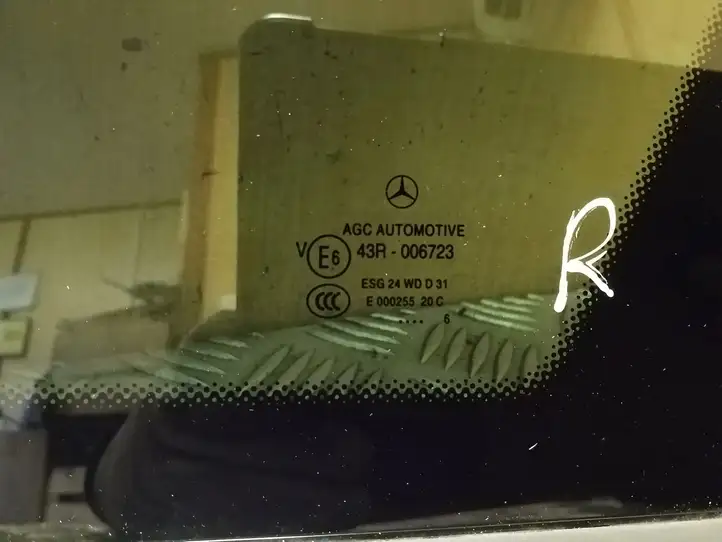 Mercedes-Benz B-class W246 (2014 - 2018) A2466700800 Заднее боковое стекло — фото 3