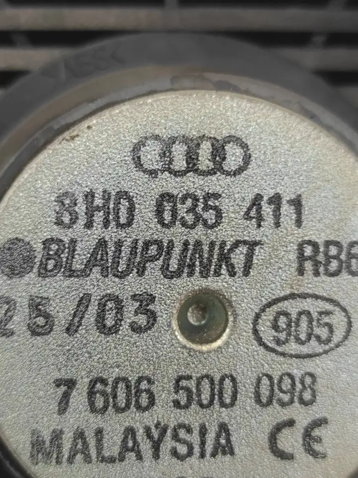 Audi A3/S3 8P (2004 - 2008) 8H0035411 Динамики задней полки — фото 4