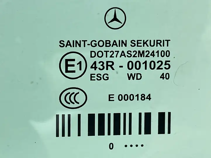 Mercedes-Benz E W212 (2009 - 2016) 43R001025 Стекло задней двери — фото 2