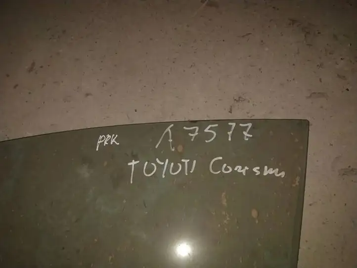 Toyota Corolla Verso AR10 (2004 - 2009)   Основное стекло передних дверей (четырехдверного автомобиля)