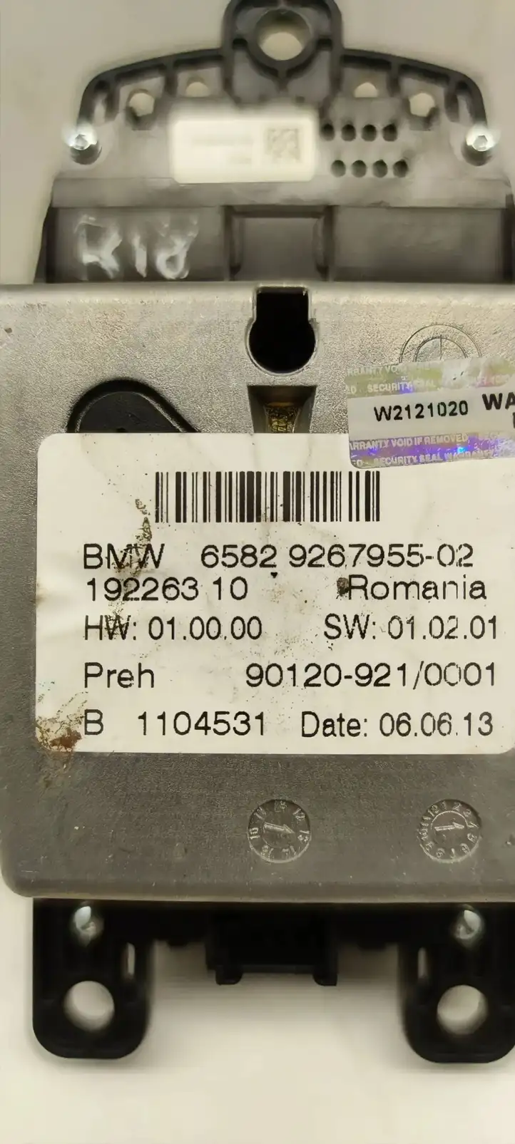 BMW 3 F30 F35 F31 (2012 - 2018) 9267955 Контроллер мультимедийной системы — фото 4