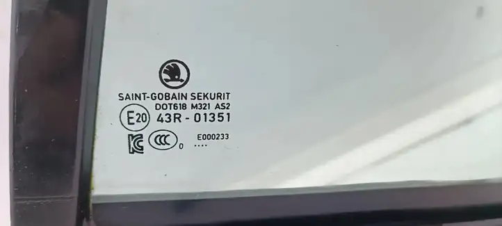 Skoda Scala (2018 - ) 43R01351 Форточка двери — фото 2