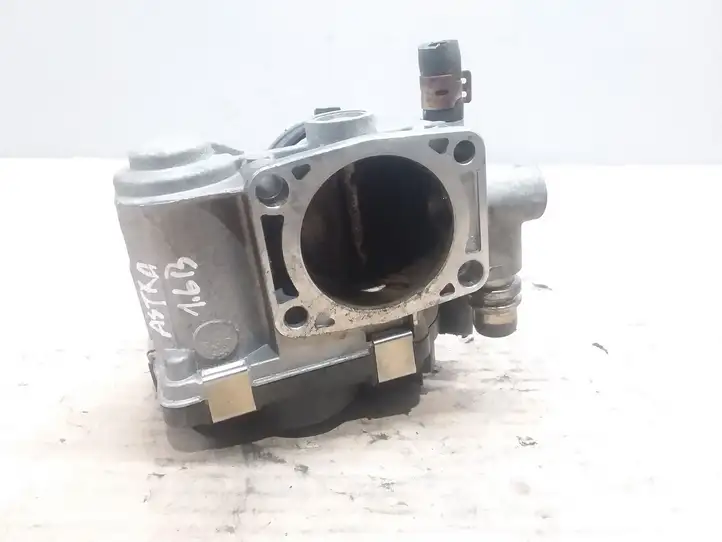 Opel Astra H (2004 - 2009) 055559227 Дроссельная заслонка — фото 3