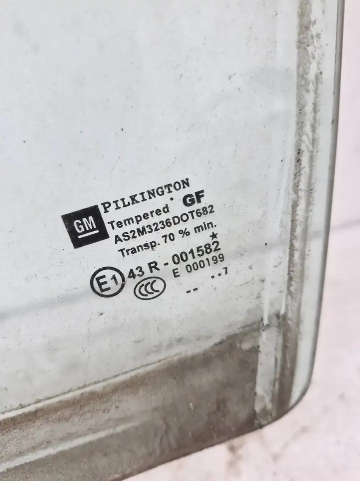 Opel Astra H (2004 - 2009) 43R001582 Стекло задней двери — фото 2