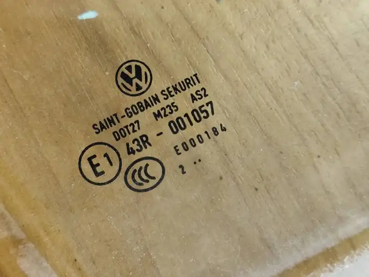 Volkswagen Caddy (2010 - 2015) 43R001057 Стекло задней двери — фото 3