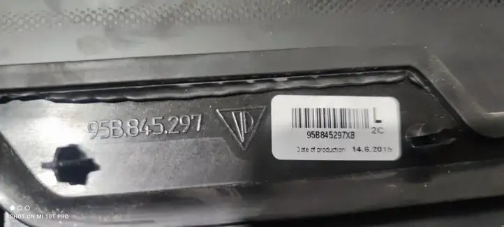 Porsche Macan (95B) (2014 - 2018) 95B845297 Заднее боковое стекло — фото 2