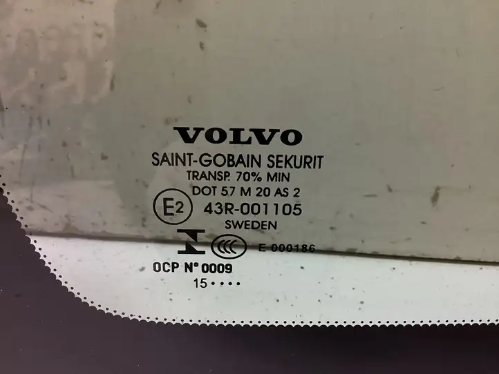 Volvo XC60 (2013 - 2017) Заднее боковое стекло — фото 5