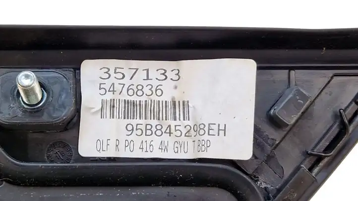 Porsche Macan (95B) (2014 - 2018) 95B845298 Заднее боковое стекло — фото 5