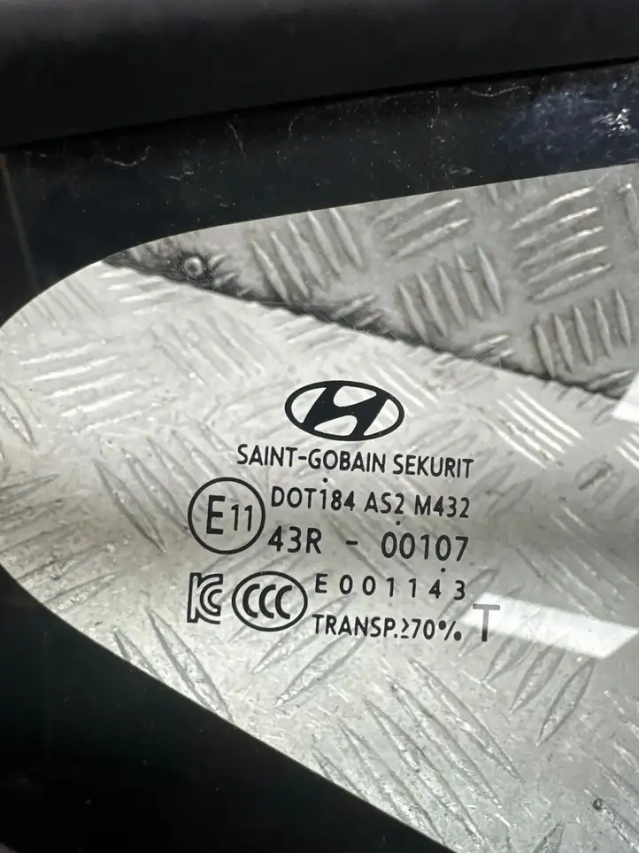 Hyundai ix35 (2013 - 2019) 43R00107 Заднее боковое стекло — фото 2