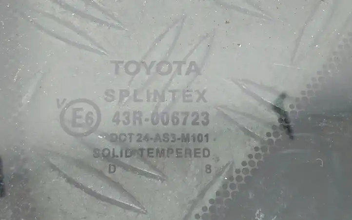 Toyota Corolla Verso AR10 (2004 - 2009) Заднее боковое стекло — фото 2