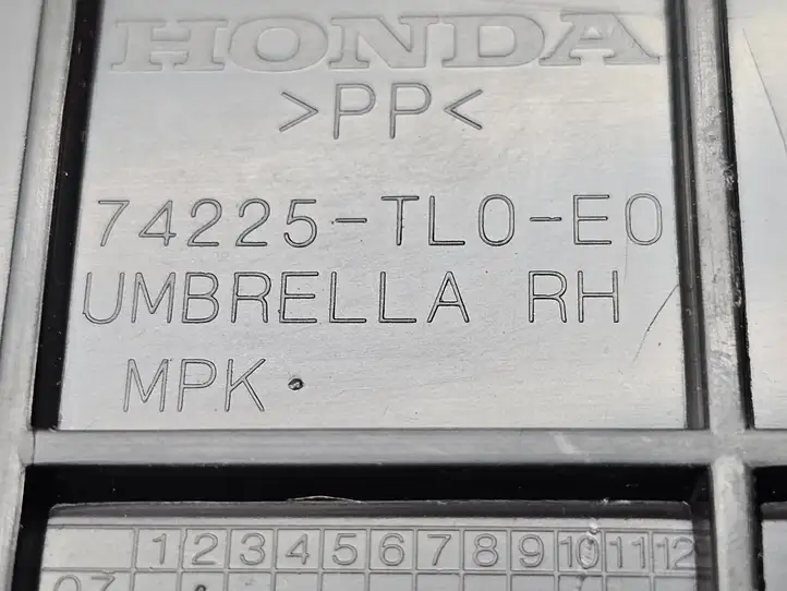 Honda Accord (2008 - 2016) 74225TL0E0 Прочие детали моторного отсека — фото 5