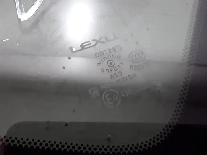 Lexus NX (2021 - ) 6271078090 Заднее боковое стекло — фото 2