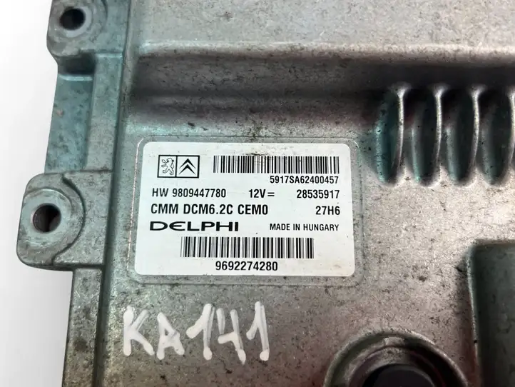 Peugeot Boxer (2007 - 2014) 9809447780 Блок управления двигателем (ECU) — фото 2