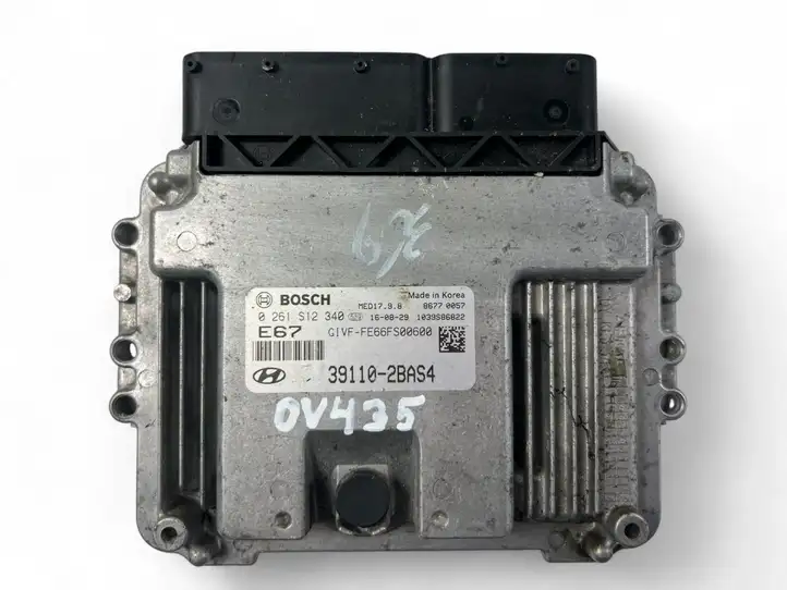 Hyundai Accent (2010 - 2017) 391102BAS4 Блок управления двигателем (ECU) — фото 1