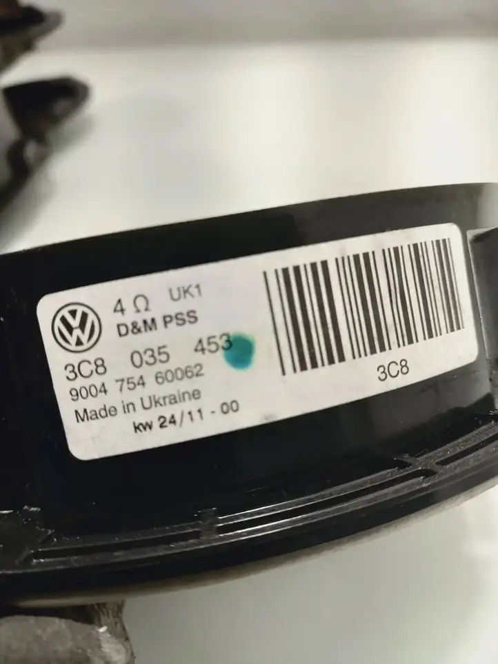 Volkswagen PASSAT B7 (2011 - 2014) 3C8035453 Динамики задних дверей — фото 4