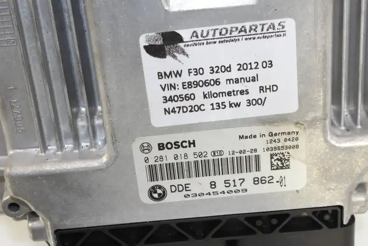 BMW 3 F30 F35 F31 (2012 - 2018) 8517862 Комплект системы зажигания — фото 5