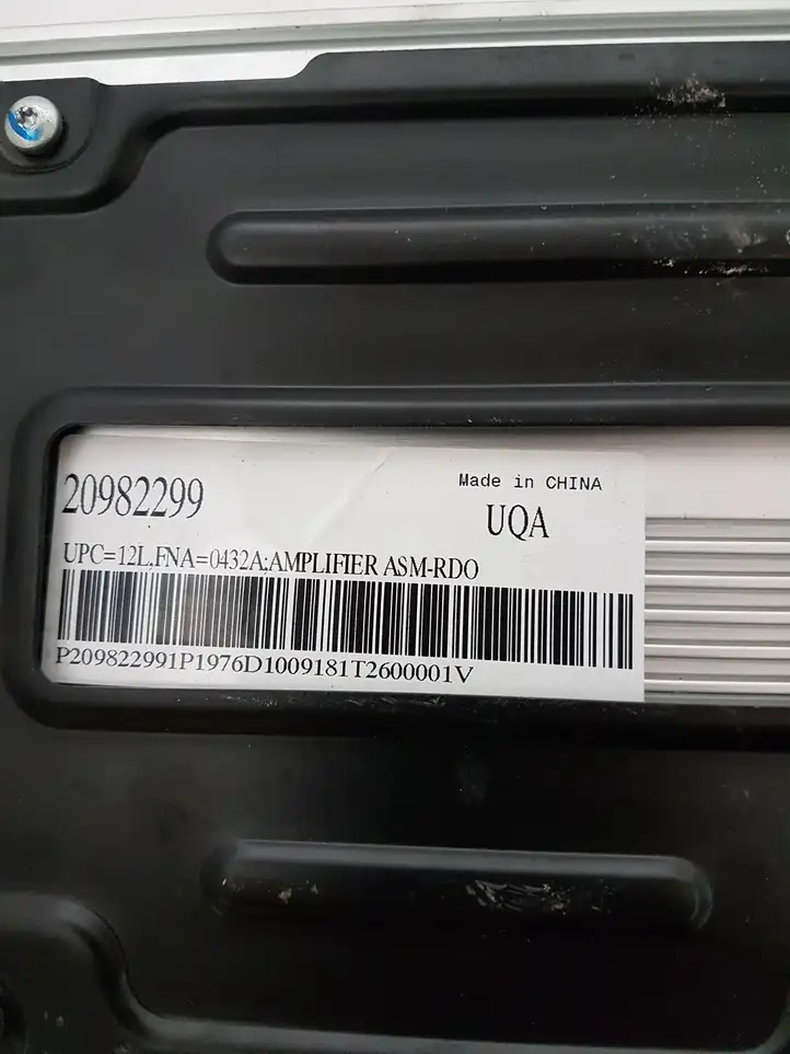 Opel Insignia A (2008 - 2017) 20982299 Усилитель звука — фото 2