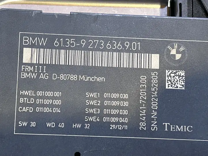 BMW X3 F25 (2010 - 2017) 9273636 Прочие детали салона — фото 4