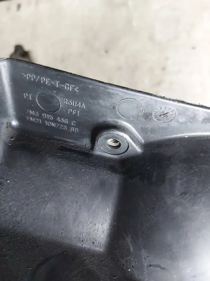 Volkswagen Sharan (2003 - 2010) 7M3915436C Перегородка аккумулятора — фото 4