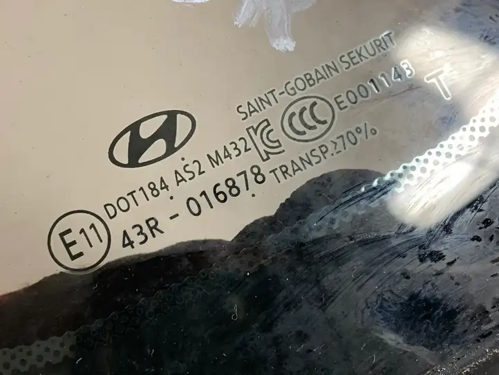 Hyundai i30 (2017 - ) AA8871F030 Заднее боковое стекло — фото 4