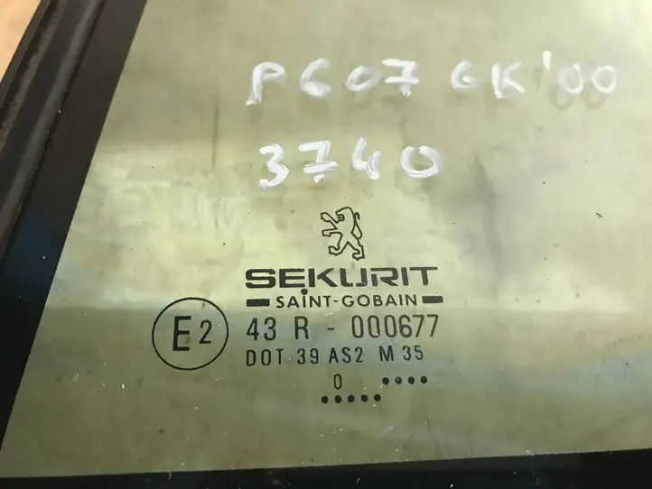 Peugeot 607 (2000 - 2004) AS2 Форточка двери — фото 3