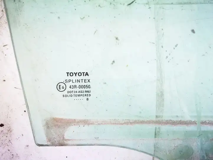 Toyota Avensis T250 (2006 - 2009) Стекло передней двери — фото 2