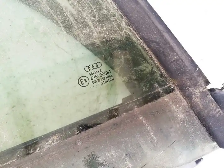 Audi A4 S4 B6 8E 8H (2000 - 2006) 43r00081 Стекло задней двери — фото 2