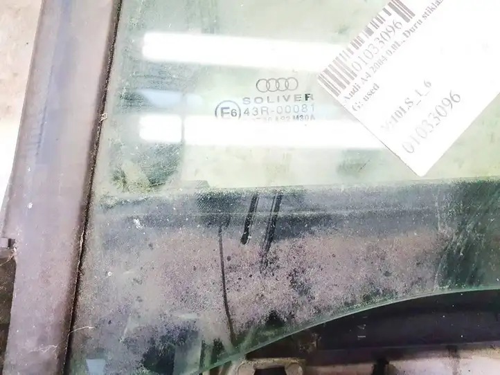 Audi A4 S4 B6 8E 8H (2000 - 2006) Стекло задней двери — фото 2