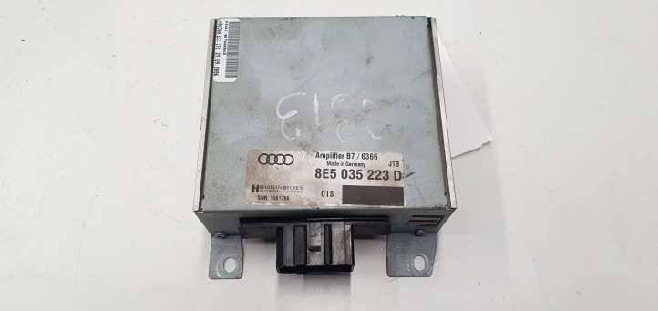 8E5035223D Audi A4 S4 B7 8E 8H Garso stiprintuvas