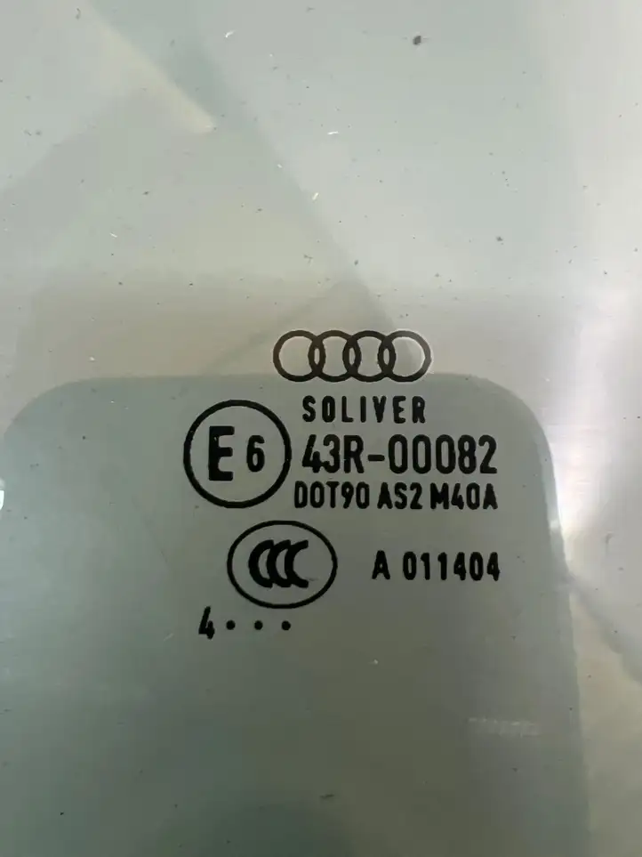 Audi A7 S7 4G (2010 - 2014) 43R00082 Стекло задней двери — фото 3
