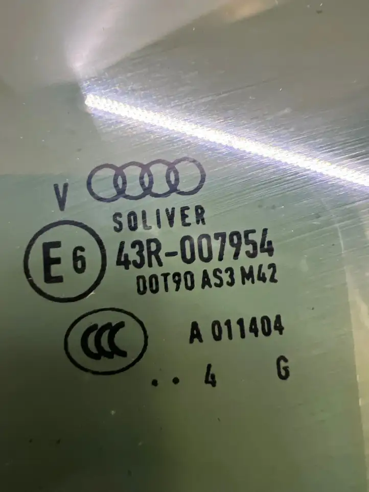 Audi A7 S7 4G (2010 - 2014) DOT90AS3M42 Стекло задней двери — фото 2