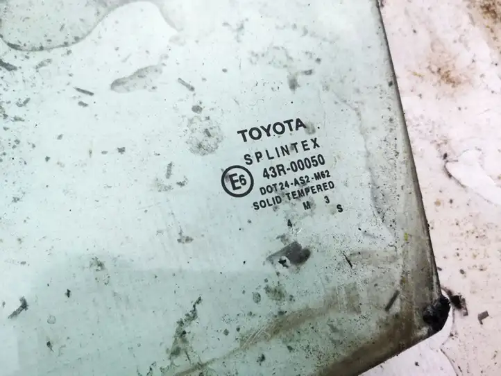 Toyota Avensis T250 (2003 - 2006) Стекло передней двери — фото 2