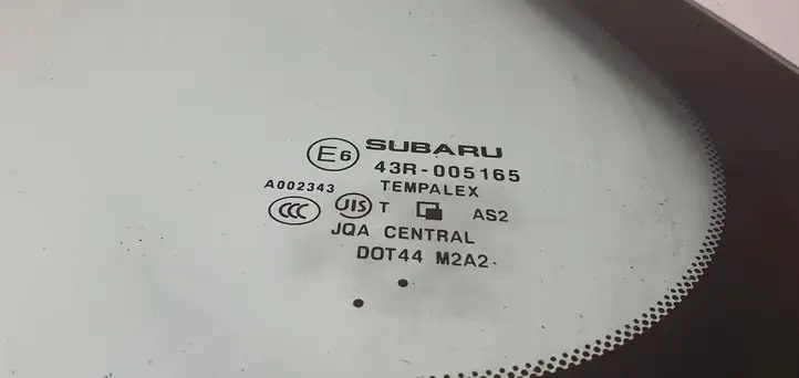 Subaru Forester SH (2008 - 2013) 43R005165 Заднее боковое стекло — фото 3