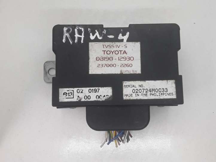 0819012930 Toyota RAV 4 (XA20) Signalizacijos valdymo blokas