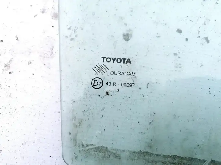 Toyota Verso (2009 - 2012) Стекло задней двери — фото 2