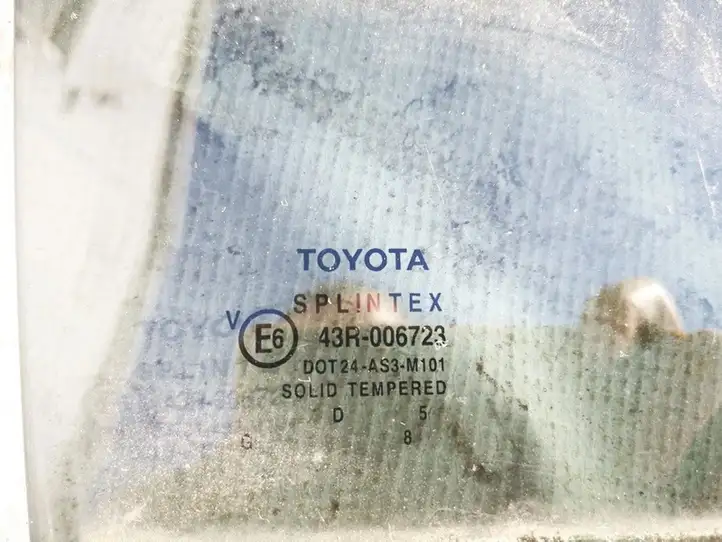 Toyota Avensis T250 (2003 - 2006) Стекло задней двери — фото 3