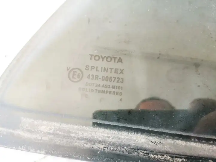 Toyota Avensis T250 (2003 - 2006) Форточка двери — фото 2
