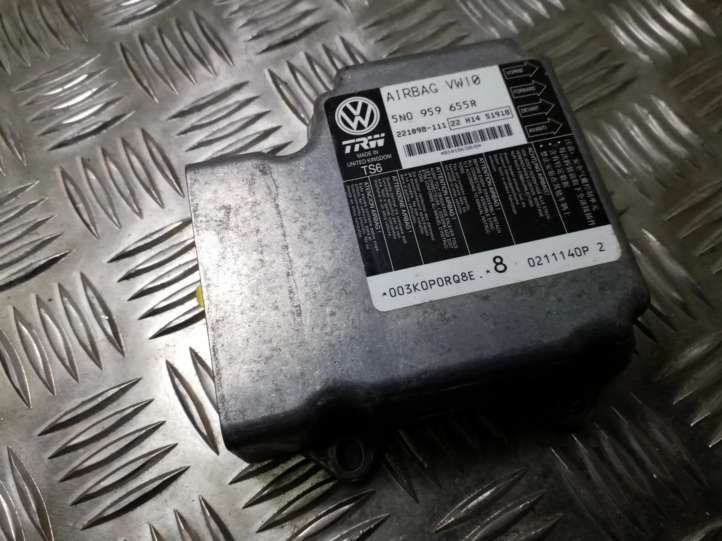 5N0959655R Volkswagen PASSAT B7 Oro pagalvių valdymo blokas