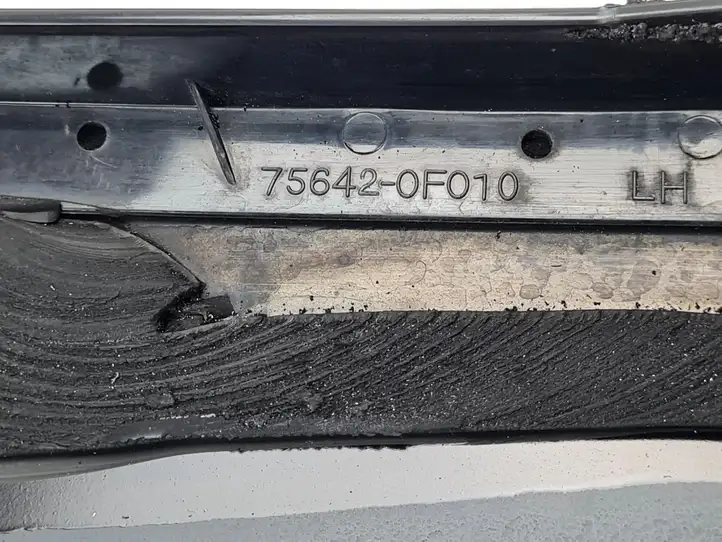 Toyota Verso (2012 - 2015) 756420F010 Заднее боковое стекло — фото 4