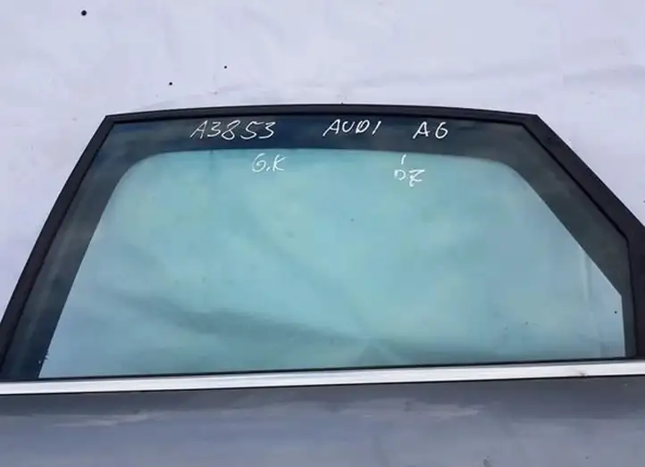 Audi A6 S6 C6 4F (2004 - 2008) Стекло задней двери — фото 1